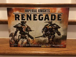 Imperial Knights Renegade Boxed Set For Warhammer 40k - W/ Extra Warden Sprue