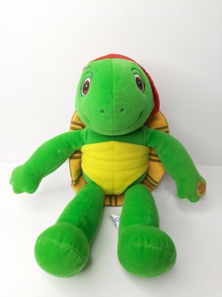 Franklin 14 " Talking Stuffed Plush Turtle By Kidpower Nelvana Vintage