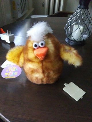 Dan Dee Musical Dancing Plush Easter Chick Chicken Dance 7 " With Tags Battery Op