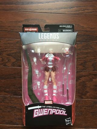 Marvel Legends Spider - Man: The Unbelievable Gwenpool From Lizard Series