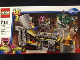 Lego 7596 Toy Story 3 Trash Compactor Escape Box