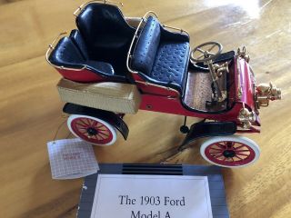 1903 Ford Model A 1/16 Scale Diecast Franklin Vintage Automobile Car