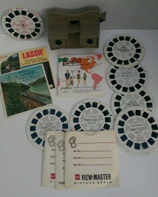 Vintage View - Master Viewer With 1965 Barbie Around The World Trip Plus More