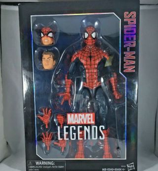 Hasbro,  Marvel Legends Spider - Man Action Figure,  12 Inches