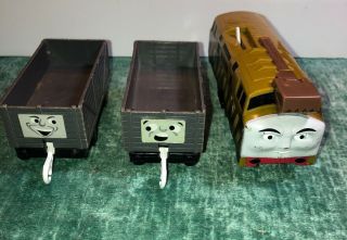 Tomy Motorized Diesel 10 W/ Troublesome Truck For Thomas And Friends Trackmaster