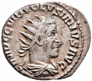 Carpediem Volusian Ar Antoninianus Antioch Pax Ki 3157