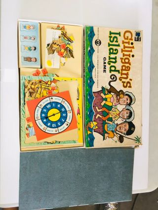 Rare 1965 Game Gems Gilligan ' s Island game COMPLETE 2