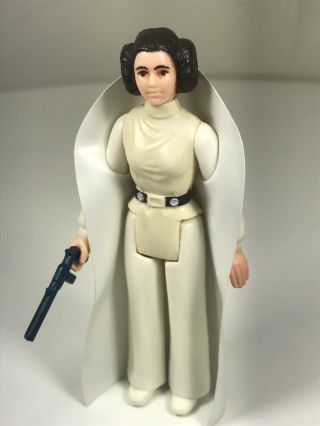 Star Wars Vintage Figure Princess Leia Organa Complete Blaster 1977 Gmfgi Hk Ex