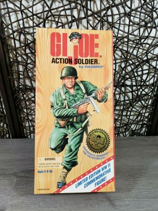 G.  I.  Joe Action Soldier 50th Anniv.  Limited Edition World War Ii Hasbro 27616