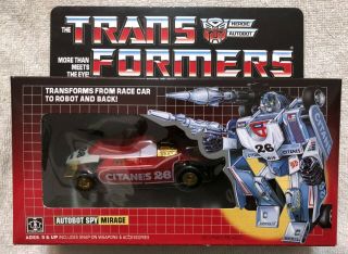 Transformers G1 Autobot Red Mirage Misb Very Rare