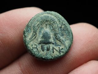 Cyprus,  Salamis.  Nikokreon.  Circa 331 - 310 Bc.  Æ Half Unit,  Type Of Alexander Iii