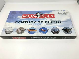 Monopoly Century Of Flight Aviation Edition For Pilots Enthusiasts -