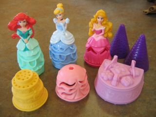 Play - Doh Disney Princess Figures Parts Cinderella Ariel