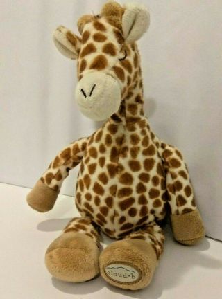 14 " Cloud B Hanging Gentle Giraffe Soothing Sounds For Baby (h)