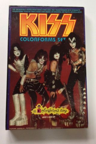 1979 Kiss Colorforms Set Complete Au Coin Lob