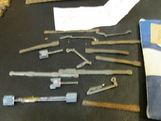 Nason /scale Craft?? Brass Lead Molded Oo/00 Parts Various Prr Rods