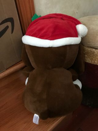 Plush Stuffed Santa Christmas Sad Sam Honey Dog Dan Dee 19 