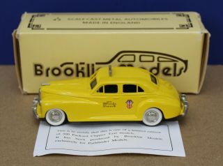 Brooklin 18x 1:43 1947 Packard Clipper Taxi Sharrock Models 1991 Mint/ Box Db