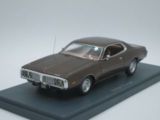 Dodge Charger 2 - Door Coupe 1973 Brown 1/43 Neo Resin H38