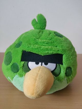 Angry Birds Plush Green Spots Big Brother Terence Bird No Sound 5 "