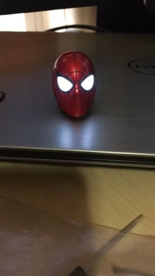 1/6 Scale Hot Toys Iron Spider Light Up Led Eyes Head Sculpt