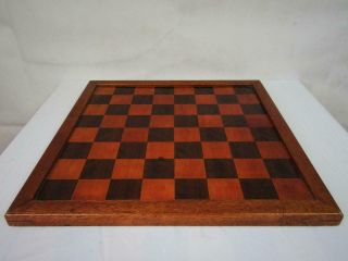 Antique Or Vintage Chess Board English Jaques Style 16 Inc Squares Of 44 Mm