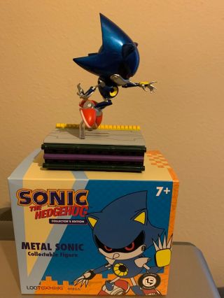 25th Anniversary Metal Sonic The Hedgehog Action Figure Loot Gaming Sega
