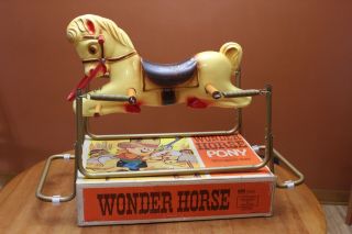 Vintage Wonder Horse Pony Spring Rocking Bouncing Ride On Collierville,  Tenn Iob