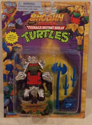 Teenage Mutant Ninja Turtles Tmnt 1994 - Shogun Raphael Raph Blue Weapons (moc)