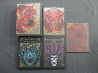D&d 5th Edition 5e Core Rulebooks Gift Set Limited Edition Alternate Art Covers