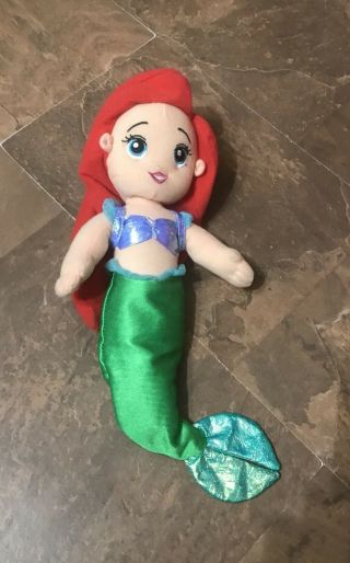 Fisher Price Little Mermaid Disney Princess Ariel Plush Doll 14 " Toy (d1)