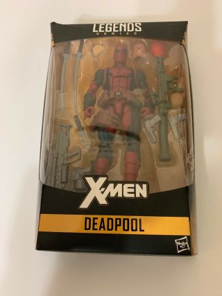 Marvel Legends Series X - Men Deadpool Build A Figure Juggernaut - Box