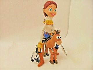 Toy Story And Beyond Pull String Talking & Yodeling Jessie W/ Posable Bullseye