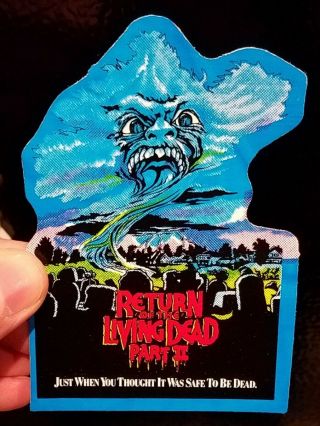 Horror Prism Sticker Return Of The Living Dead 2 Diecut Rare Vending