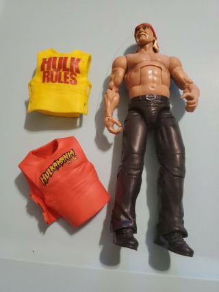 Wwe Elite Series 34 Hulk Hogan Figure And 2 Shirts