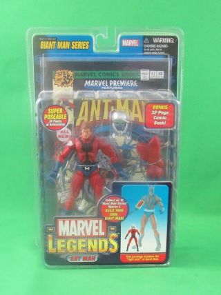 Toybiz Marvel Legends Giant Man Series Ant Man Figure 2006 In Package
