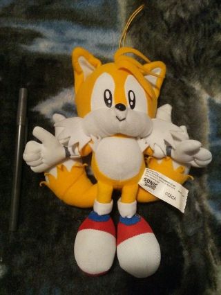 Ge Animation Ge - 7089 Sonic The Hedgehog Classic Tails 7 Inch Plush Soft Toy Sega