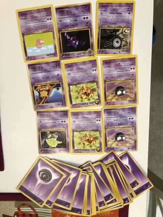 Pokémon Cards - Psychic Group