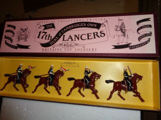 Britains Toy Soldiers Special Collectors Edition,  8806 The 17th Lancers,  Ww