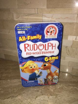 Rudolph The Red Nosed Reindeer Trivia Game Complete