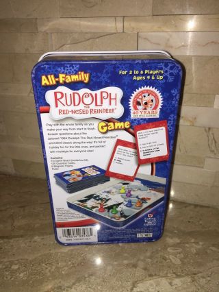 RUDOLPH THE RED NOSED REINDEER TRIVIA GAME COMPLETE 2