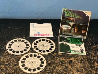 Vintage 1966 Sawyer The Green Hornet View - Master Reel Pack Booklet Cover 3 Reels