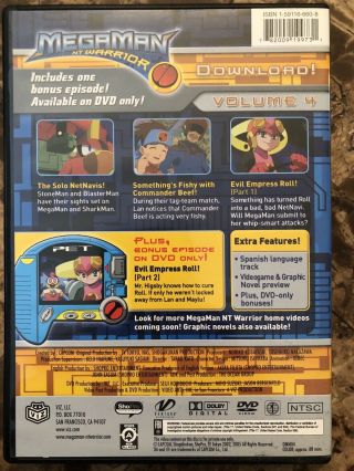 Mega Man NT Warrior Download Volume 4 DVD 2