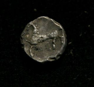 Celtic Britain,  Uninscribed Silver Coin C.  20 B.  C.  - 10 B.  C