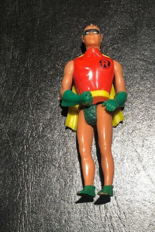 Vintage 1979 Robin 4.  25 " Mego Pocket Heroes Action Figure Dc Comics Batman