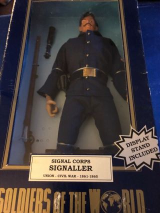 12 Inch Civil War Us U.  S.  Sharpshooter Soldiers Of The World 1999 Sharp Shooter