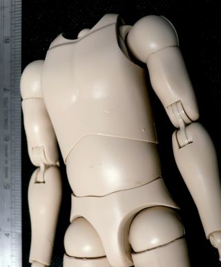 1/6 Scale Action Figure 3a Accessory Body With Pegs