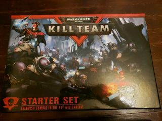Wh40k Kill Team Starter Set.  Openend But Figures And Terrain On Sprue
