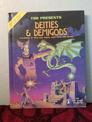 Ad&d Deities And Demigods 1st Edition 144 Pages With Cthulhu Mythos - Tsr