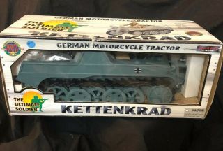 Ultimate Soldier Kettenkrad German Motorcycle Trailer Brand 1:6